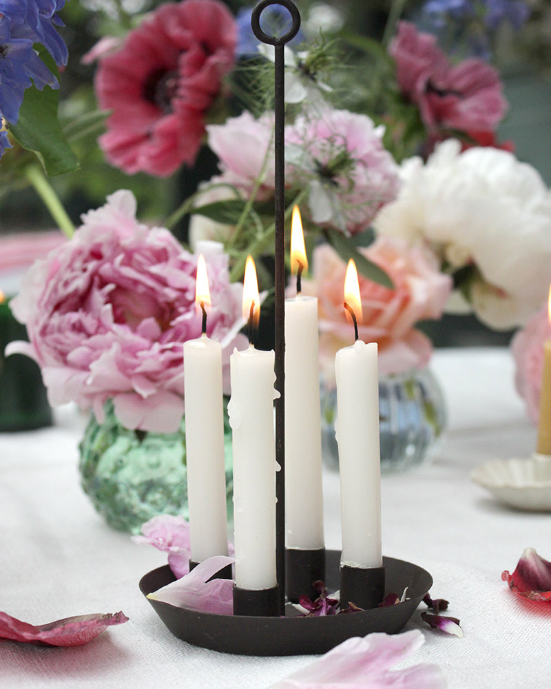 Slim Ivory Candle Set