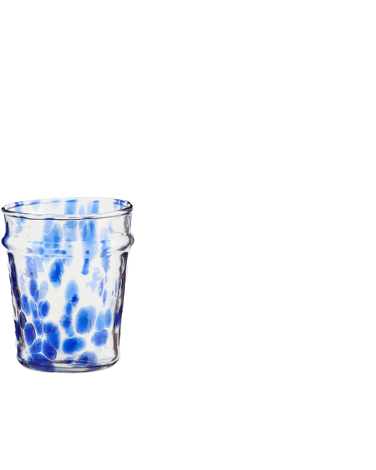 BLUE SPOTTED TUMBLER