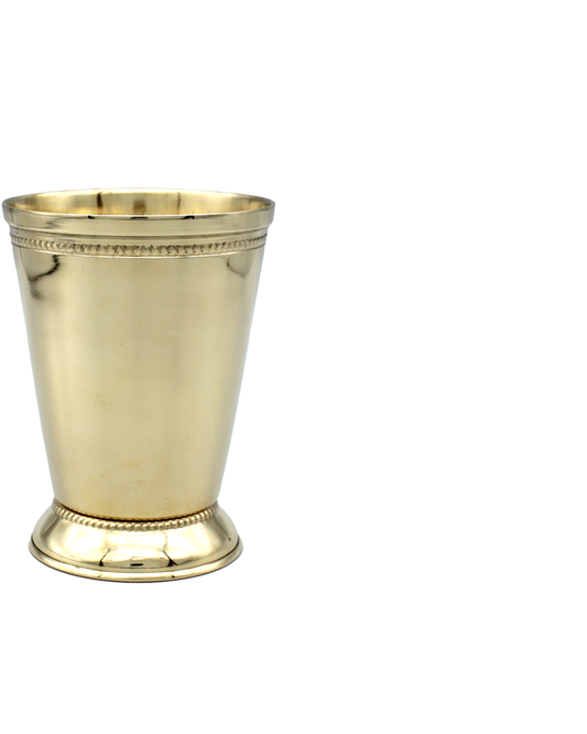 Brass julep cup vase