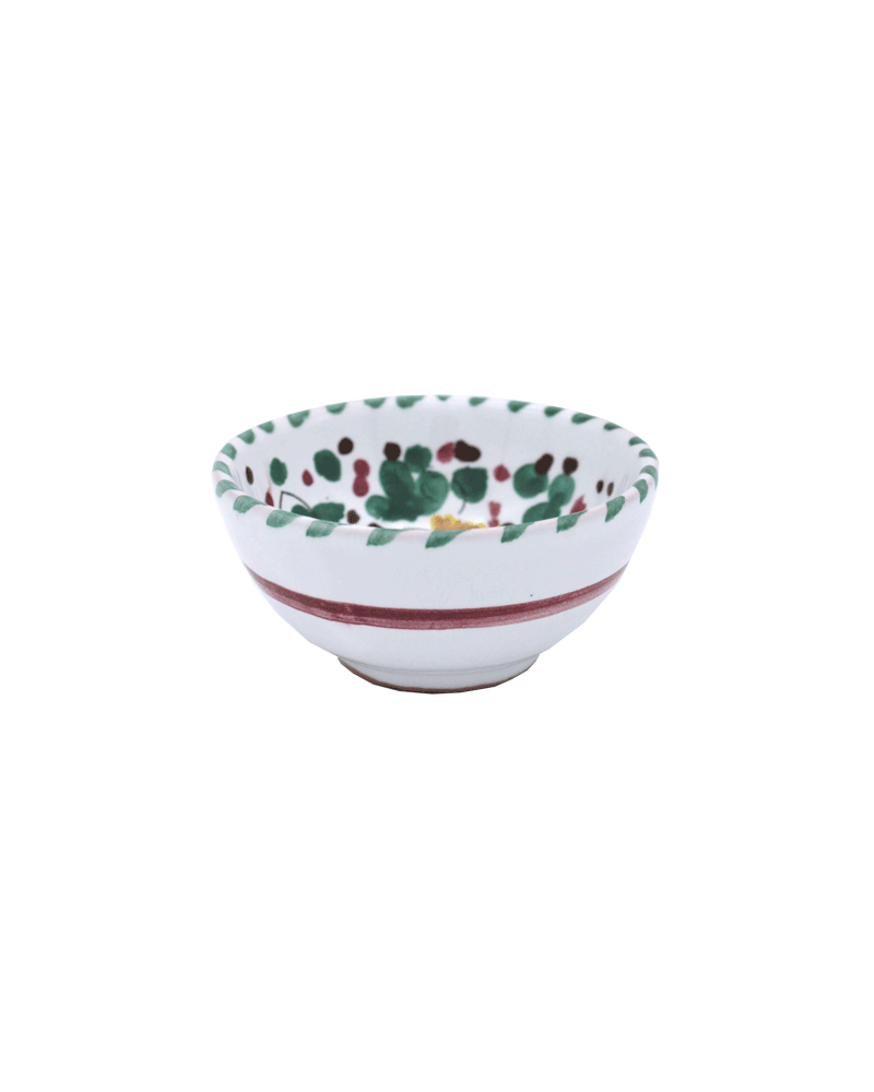 Green Floral Motif Bowl