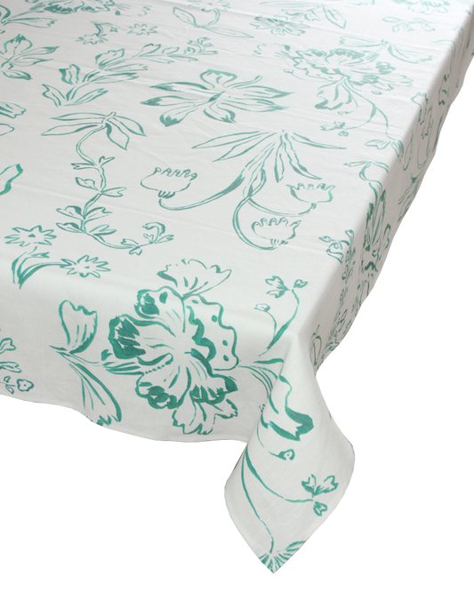 FLORAL TABLECLOTH