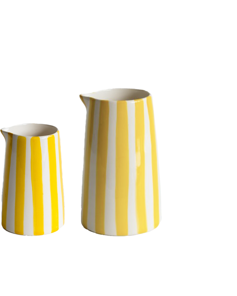 TURMERIC STRIPE VASE