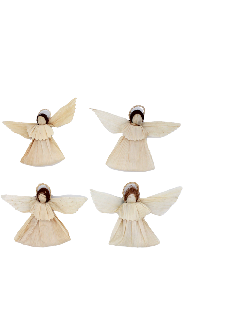 Corn Husk Angel set of 4