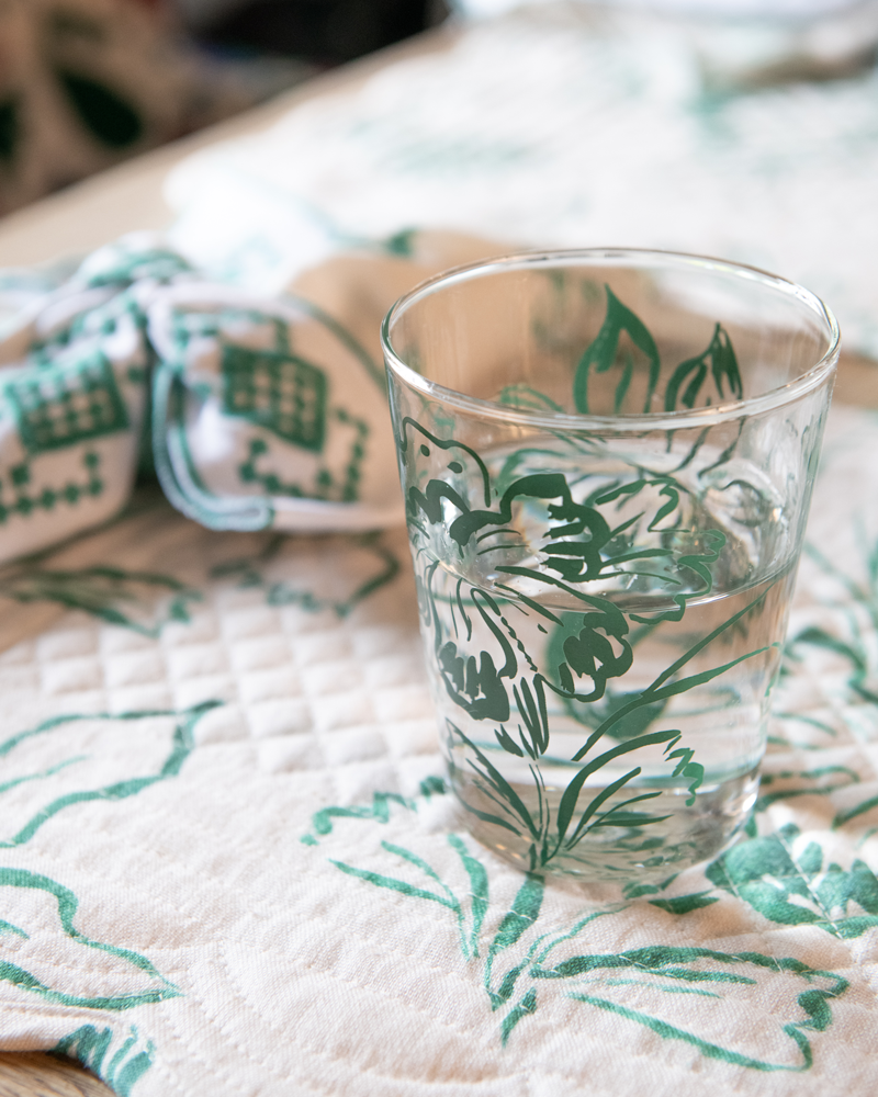 GREEN BOTANICA TUMBLER SET