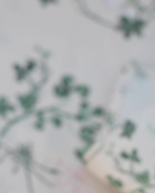 Willow Crossley Film Botanica table linen and candle stands