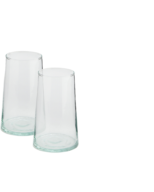 RECYCLED GLASS TUMBLERS