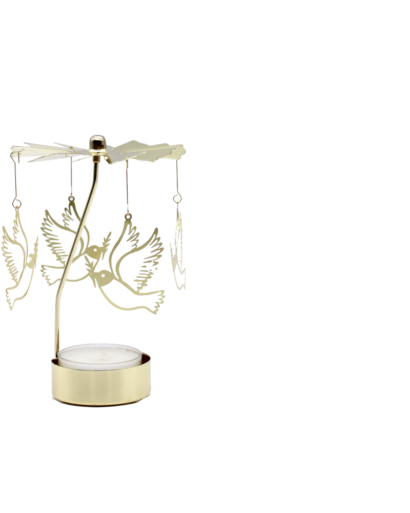 DOVE TEALIGHT CAROUSEL