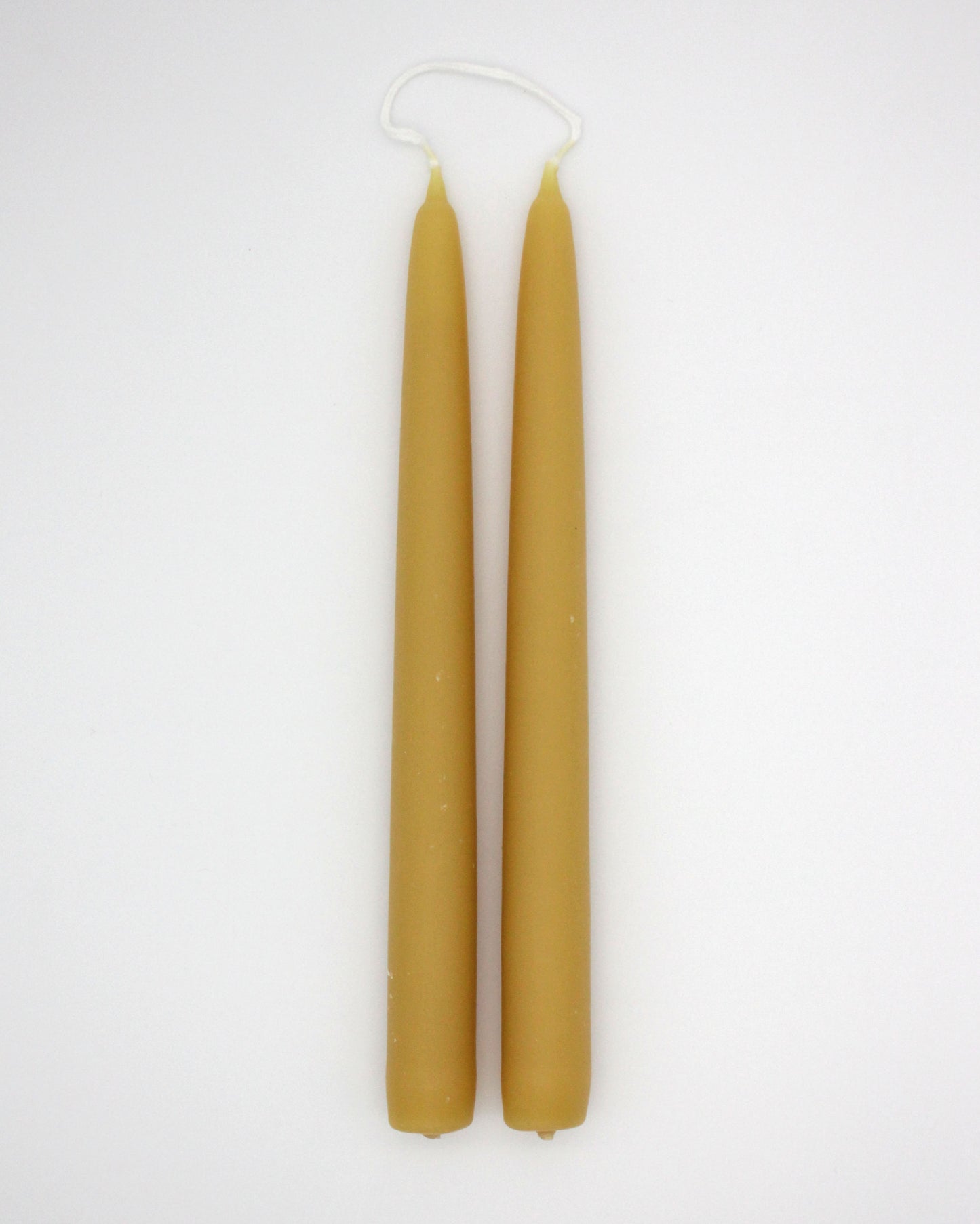 Tapered Beeswax Candle Pairs